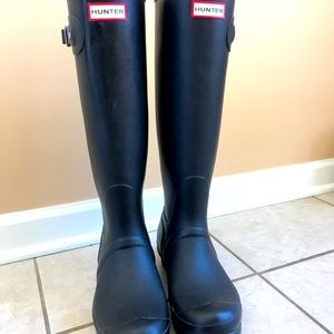 Hunter Tall Wellies - Black